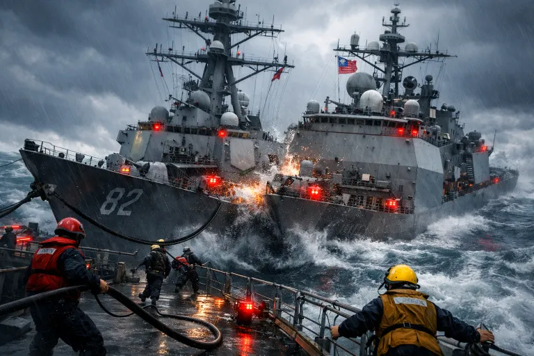 US Navy Ships Collide: History, Causes & Notable Incidents